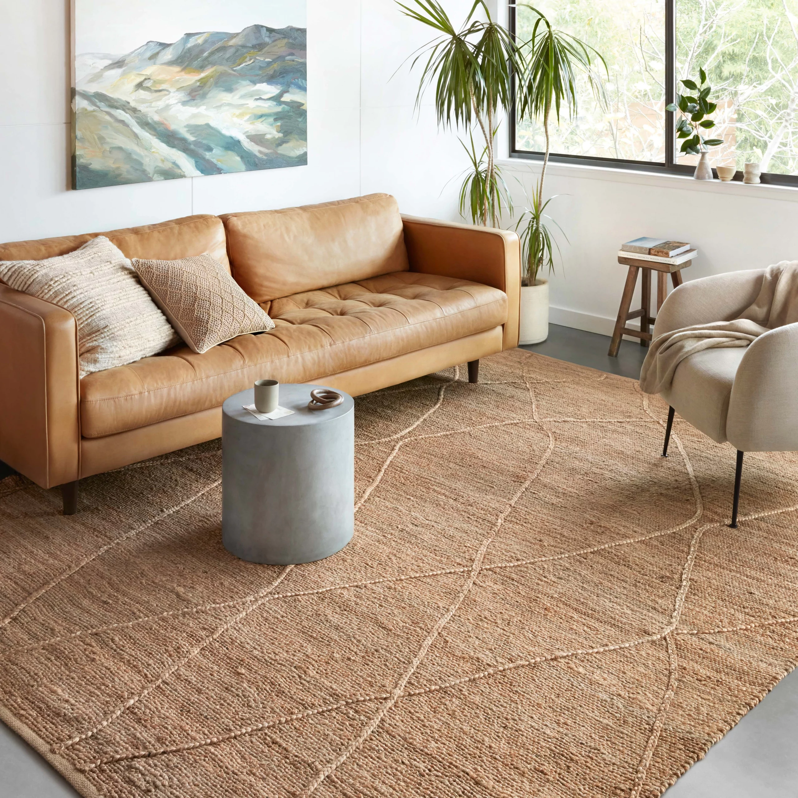 Abani Sales 2 Abani Sales -Abani Sales Alexander Home Daniela Modern Jute Hand Woven Area Rug scaled