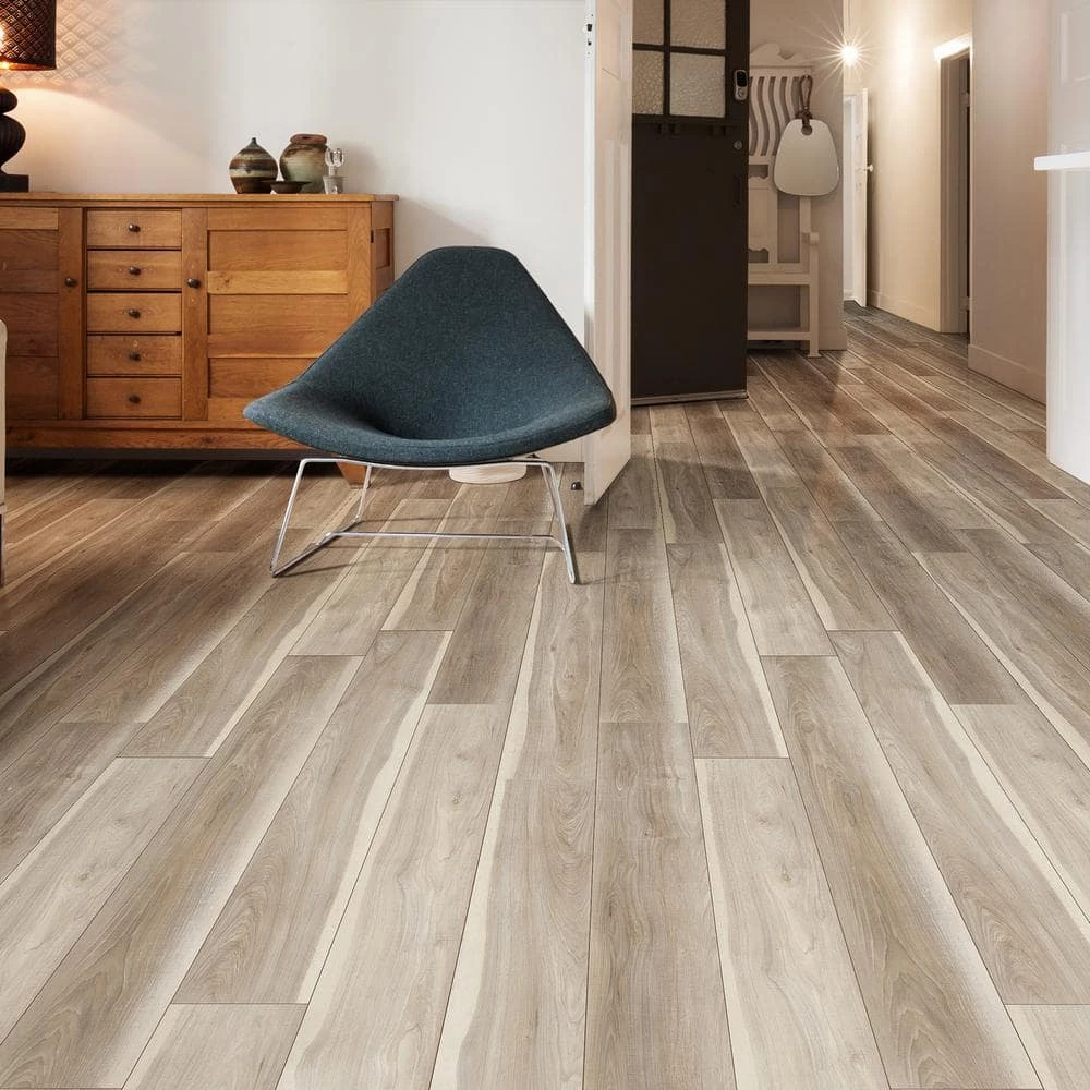 Piedmont Albemarle Ash 7 in. x 48 in. Rigid Core Luxury Vinyl Plank Flooring (23.8 sq. ft./case) by A&A Surfaces 4 Piedmont Albemarle Ash 7 in. x 48 in. Rigid Core Luxury Vinyl Plank Flooring (23.8 sq. ft./case) by A&A Surfaces - Image 2