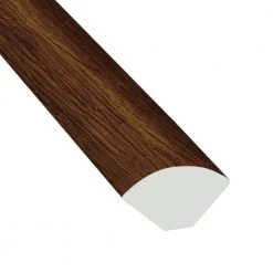 Antique Mahogany 3/4 in. T x 1.77 in. W x 94 in. LLuxury Vinyl Quarter Round Molding by A&A Surfaces