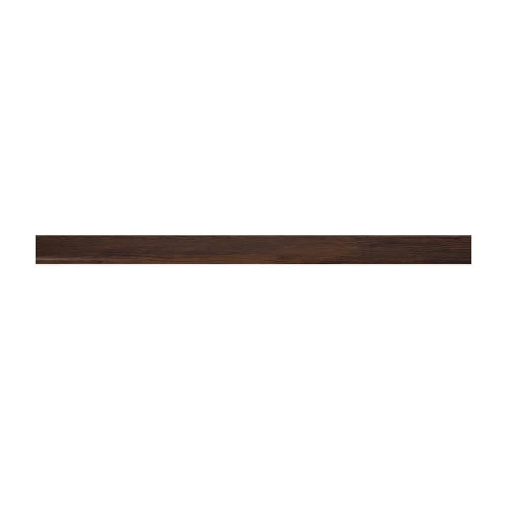 Antique Mahogany 0.75 in. T x 1.77 in. W x 94 in. L Luxury Vinyl Stair Nose Molding by A&A Surfaces 5 Antique Mahogany 0.75 in. T x 1.77 in. W x 94 in. L Luxury Vinyl Stair Nose Molding by A&A Surfaces - Image 3