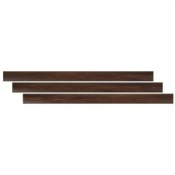 Antique Mahogany 1/4 in. Thick x 1-3/4 in. Wide x 94 in. Length Luxury Vinyl T-Molding Large by A&A Surfaces -Abani Sales antique mahogany a a surfaces vinyl trim lvr6520 0017 tl 1f 1000