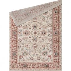 Babylon Beige 5 ft. 3 in. x 7 ft. 6 in. Oriental Polypropylene Area Rug by Abani -Abani Sales beige abani area rugs byl110a 5 c3 1000