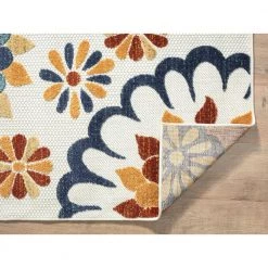 Hampton Beige 6 ft. x 9 ft. Floral Polypropylene Area Rug by Abani -Abani Sales beige abani area rugs ham100a 6 fa 1000