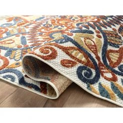 Hampton Beige 6 ft. x 9 ft. Abstract Polypropylene Area Rug by Abani -Abani Sales beige abani area rugs ham110a 6 4f 1000