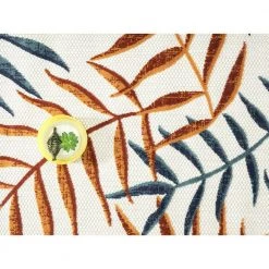 Hampton Beige 5.3 ft. x 7.6 ft. Floral Polypropylene Area Rug by Abani -Abani Sales beige abani area rugs ham120a 5 1f 1000