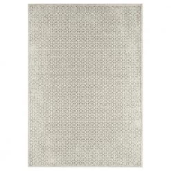 Layla Beige 5 ft. 3 in. x 7 ft. 6 in. Abstract Polypropylene Area Rug by Abani