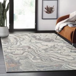 Milas Beige 6 ft. x 9 ft. Abstract Polypropylene Area Rug by Abani 21 Milas Beige 6 ft. x 9 ft. Abstract Polypropylene Area Rug by Abani -Abani Sales beige abani area rugs mil190a 6 31 1000