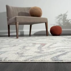 Milas Beige 6 ft. x 9 ft. Abstract Polypropylene Area Rug by Abani 20 Milas Beige 6 ft. x 9 ft. Abstract Polypropylene Area Rug by Abani -Abani Sales beige abani area rugs mil190a 6 76 1000