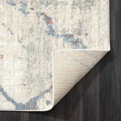 Milas Beige 5 ft. 3 ft. x 7 ft. 6 in. Abstract Polypropylene Area Rug by Abani 17 Milas Beige 5 ft. 3 ft. x 7 ft. 6 in. Abstract Polypropylene Area Rug by Abani -Abani Sales beige abani area rugs mil200a 5 1f 1000