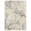 Milas Beige 5 ft. 3 ft. x 7 ft. 6 in. Abstract Polypropylene Area Rug by Abani -Abani Sales beige abani area rugs mil200a 5 64 1000