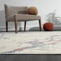 Milas Beige 5 ft. 3 ft. x 7 ft. 6 in. Abstract Polypropylene Area Rug by Abani 20 Milas Beige 5 ft. 3 ft. x 7 ft. 6 in. Abstract Polypropylene Area Rug by Abani -Abani Sales beige abani area rugs mil200a 5 76 1000