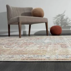 Milas Beige 6 ft. x 9 ft. Oriental Polypropylene Area Rug by Abani -Abani Sales beige abani area rugs mil210a 6 76 1000