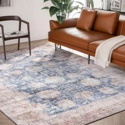 Paloma Beige 6 ft. x 9 ft. Oriental Polyester Area Rug by Abani -Abani Sales beige abani area rugs pal190a 6 31 1000