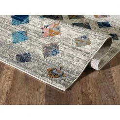 Porto Beige 7 ft. 9 in. x 10 ft. 2 in. Polka Dot Polypropylene Area Rug by Abani -Abani Sales beige abani area rugs prt100a 8 4f 1000