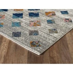 Porto Beige 7 ft. 9 in. x 10 ft. 2 in. Polka Dot Polypropylene Area Rug by Abani -Abani Sales beige abani area rugs prt100a 8 c3 1000