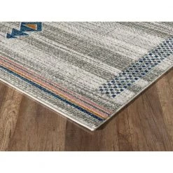 Porto Beige 7 ft. 9 in. x 10 ft. 2 in. Abstract Polypropylene Area Rug by Abani -Abani Sales beige abani area rugs prt110a 8 c3 1000