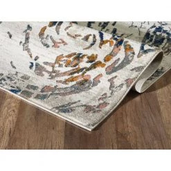 Porto Beige 4 ft. x 6 ft. Abstract Polypropylene Area Rug by Abani -Abani Sales beige abani area rugs prt120a 4 4f 1000