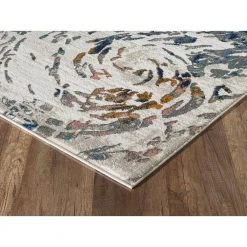 Porto Beige 4 ft. x 6 ft. Abstract Polypropylene Area Rug by Abani -Abani Sales beige abani area rugs prt120a 4 c3 1000
