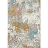 Porto Beige 7 ft. 9 in. x 10 ft. 2 in. Abstract Polypropylene Area Rug by Abani