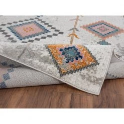 Porto Beige 6 ft. x 9 ft. Abstract Polypropylene Area Rug by Abani -Abani Sales beige abani area rugs prt190a 6 c3 1000