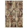 Sedona Beige 7 ft. 9 in. x 10 ft. 2 in. Oriental Polypropylene Area Rug by Abani 2 Sedona Beige 7 ft. 9 in. x 10 ft. 2 in. Oriental Polypropylene Area Rug by Abani -Abani Sales beige abani area rugs sed120a 8 64 1000