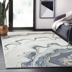 Venus Beige 4 ft. x 6 ft. Abstract Polypropylene Area Rug by Abani -Abani Sales beige abani area rugs vns100a 4 31 1000