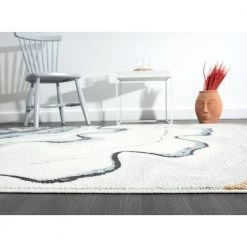 Venus Beige 4 ft. x 6 ft. Abstract Polypropylene Area Rug by Abani -Abani Sales beige abani area rugs vns100a 4 44 1000