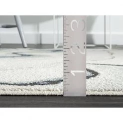 Venus Beige 4 ft. x 6 ft. Abstract Polypropylene Area Rug by Abani -Abani Sales beige abani area rugs vns100a 4 76 1000