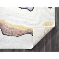 Venus Beige 4 ft. x 6 ft. Abstract Polypropylene Area Rug by Abani -Abani Sales beige abani area rugs vns100a 4 fa 1000