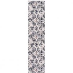 Paloma Black 2 ft. x 10 ft. Abstract Polyester Area Rug by Abani -Abani Sales black abani area rugs pal270a 29 1f 1000