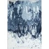 Arto Blue 4 ft. x 6 ft. Distressed Polypropylene Area Rug by Abani