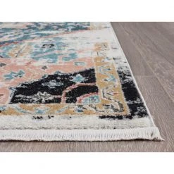 Azure Blue 6 ft. x 9 ft. Oriental Polyester Area Rug by Abani 10 Azure Blue 6 ft. x 9 ft. Oriental Polyester Area Rug by Abani -Abani Sales blue abani area rugs azr100a 6 40 1000