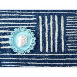 Casa Blue 7.9 ft. x 10.2 ft. Geometric Polypropylene Area Rug by Abani 14 Casa Blue 7.9 ft. x 10.2 ft. Geometric Polypropylene Area Rug by Abani -Abani Sales blue abani area rugs cas260a 8 1f 1000