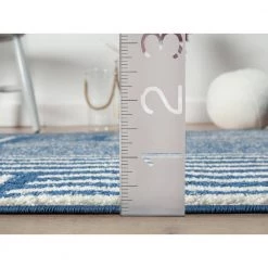 Casa Blue 7.9 ft. x 10.2 ft. Geometric Polypropylene Area Rug by Abani 15 Casa Blue 7.9 ft. x 10.2 ft. Geometric Polypropylene Area Rug by Abani -Abani Sales blue abani area rugs cas260a 8 44 1000