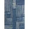 Casa Blue 7.9 ft. x 10.2 ft. Geometric Polypropylene Area Rug by Abani -Abani Sales blue abani area rugs cas260a 8 64 1000