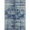 Casa Blue 4 ft. x 6 ft. Geometric Polypropylene Area Rug by Abani