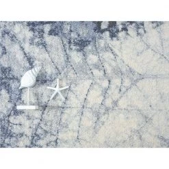 Cruz Blue 6 ft. x 9 ft. Floral Polypropylene Area Rug by Abani 14 Cruz Blue 6 ft. x 9 ft. Floral Polypropylene Area Rug by Abani -Abani Sales blue abani area rugs cru150a 6 1f 1000