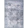 Abani Rugs Lola LOL140A Contemporary Blue 5 ft. 3 in. x 7 ft. 6 in. Area Rug -Abani Sales blue abani area rugs lol140a 5 64 1000