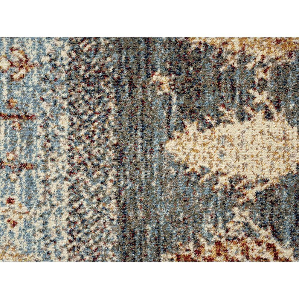 Mesa Blue 7 ft. 9 in. x 10 ft. 2 in. Abstract Polypropylene Area Rug by Abani 8 Mesa Blue 7 ft. 9 in. x 10 ft. 2 in. Abstract Polypropylene Area Rug by Abani - Image 6