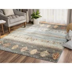 Mesa Blue 7 ft. 9 in. x 10 ft. 2 in. Abstract Polypropylene Area Rug by Abani 15 Mesa Blue 7 ft. 9 in. x 10 ft. 2 in. Abstract Polypropylene Area Rug by Abani -Abani Sales blue abani area rugs mes140a 8 31 1000