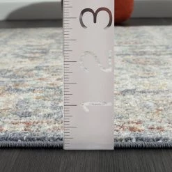 Milas Blue 7 ft. 9 in. x 10 ft. 2 in. Oriental Polypropylene Area Rug by Abani -Abani Sales blue abani area rugs mil100a 8 44 1000