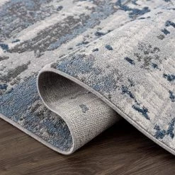 Abani Rugs MIST MIS100A Abstract Concrete Wall Blue 5 ft. 3 in. x 7 ft. 6 in. Area Rug 12 Abani Rugs MIST MIS100A Abstract Concrete Wall Blue 5 ft. 3 in. x 7 ft. 6 in. Area Rug -Abani Sales blue abani area rugs mis100a 5 c3 1000