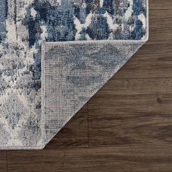 Abani Rugs MIST MIS110A Mesh Blue 7 ft. 9 in. x 10 ft. 2 in. Area Rug 14 Abani Rugs MIST MIS110A Mesh Blue 7 ft. 9 in. x 10 ft. 2 in. Area Rug -Abani Sales blue abani area rugs mis110a 8 1f 1000