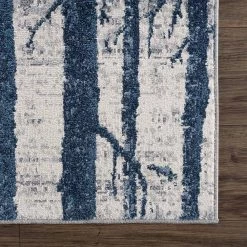 Abani Rugs MIST MIS140A Blue 5 ft. 3 in. x 7 ft. 6 in. Trees Area Rug 13 Abani Rugs MIST MIS140A Blue 5 ft. 3 in. x 7 ft. 6 in. Trees Area Rug -Abani Sales blue abani area rugs mis140a 5 4f 1000