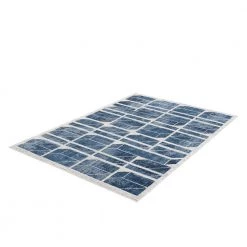 Abani Rugs MIST MIS160A 3C Box Blue 7 ft. 9 in. x 10 ft. 2 in. Rug -Abani Sales blue abani area rugs mis160a 8 44 1000