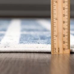 Abani Rugs MIST MIS160A 3C Box Blue 7 ft. 9 in. x 10 ft. 2 in. Rug -Abani Sales blue abani area rugs mis160a 8 fa 1000