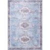 Abani Rugs Molana MOL120A Vintage Blue 7 ft. 9 in. x 10 ft. 2 in. Turkish Area Rug 1 Abani Rugs Molana MOL120A Vintage Blue 7 ft. 9 in. x 10 ft. 2 in. Turkish Area Rug -Abani Sales blue abani area rugs mol120a 8 64 1000