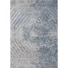 Nova Blue 5.3 ft. x 7.6 ft. Abstract Polyester Area Rug by Abani -Abani Sales blue abani area rugs nov160a 5 64 1000