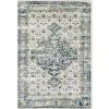Porto Blue 4 ft. x 6 ft. Oriental Polypropylene Area Rug by Abani -Abani Sales blue abani area rugs prt160a 4 64 1000