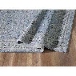 Troy Blue 7 ft. 9 in. x 10 ft. 2 in. Oriental Polypropylene Area Rug by Abani 11 Troy Blue 7 ft. 9 in. x 10 ft. 2 in. Oriental Polypropylene Area Rug by Abani -Abani Sales blue abani area rugs try110a 8 4f 1000